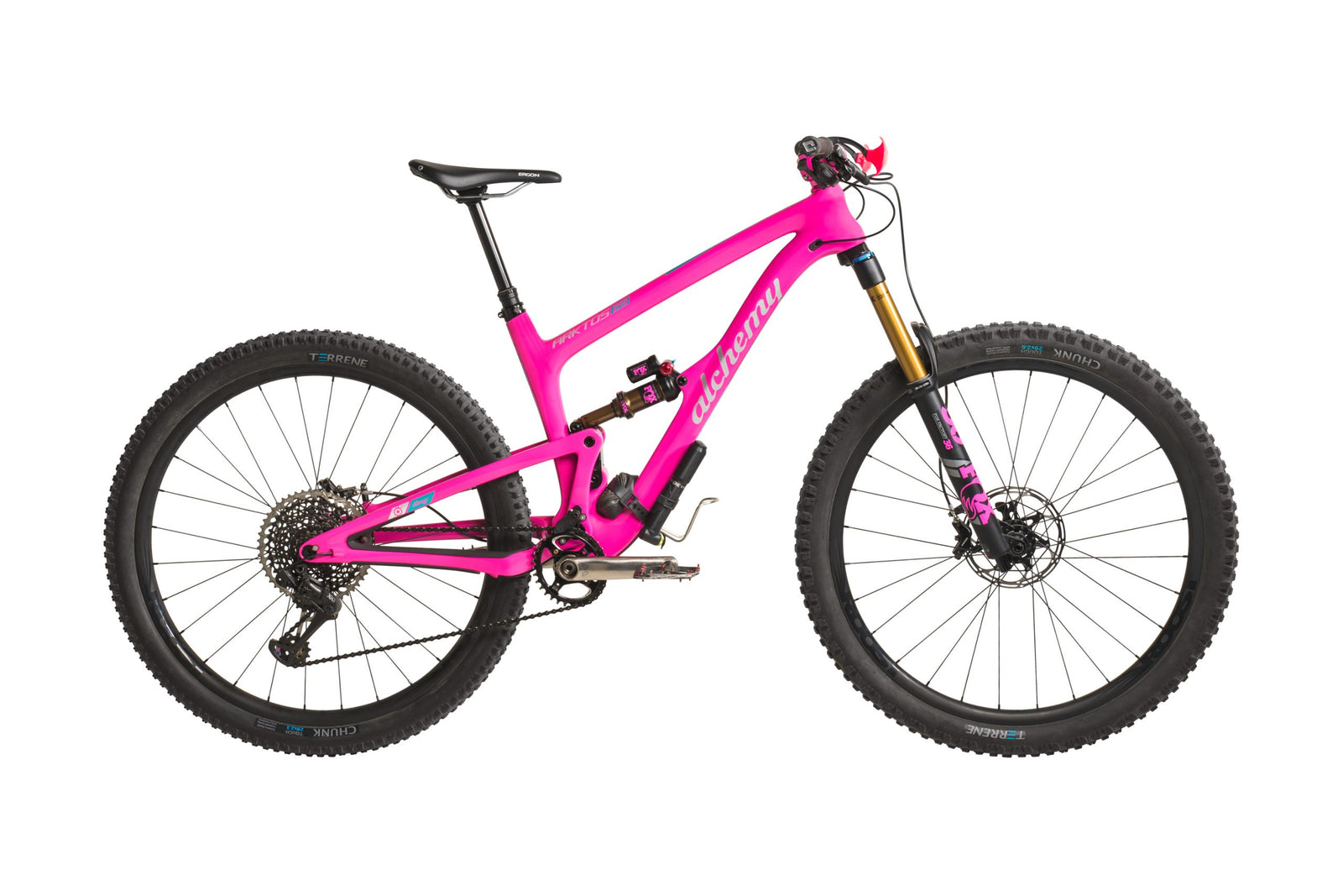 Custom Pink Arktos 29 Alchemy Bikes