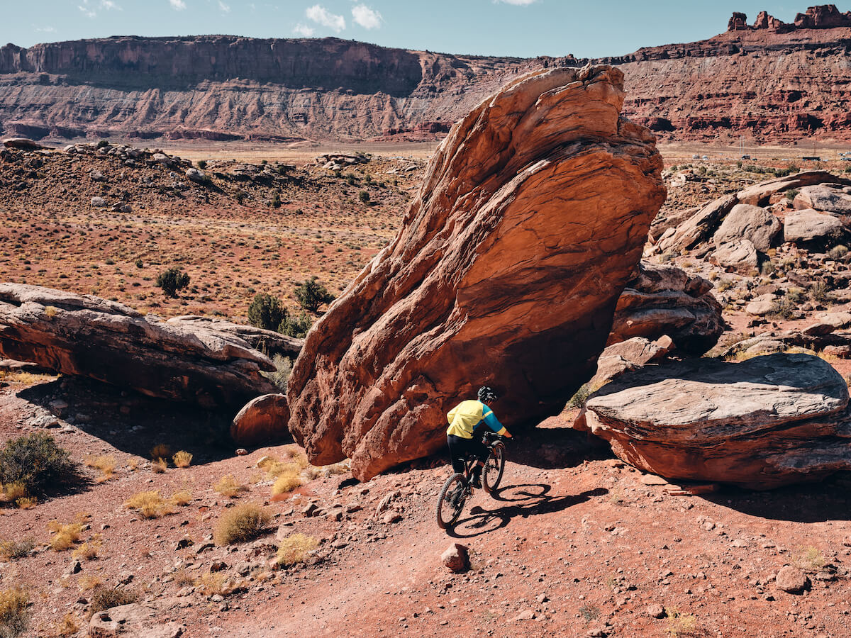 mountain biking in Moab