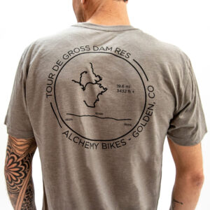 Alchemy Tour De Gross Dam Res T-Shirt - Gray